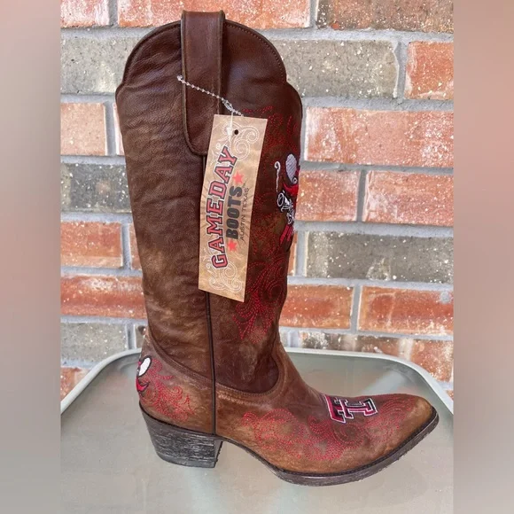 Texas Tech Raiders Gameday Cowboy Boots - Picture 4 of 8